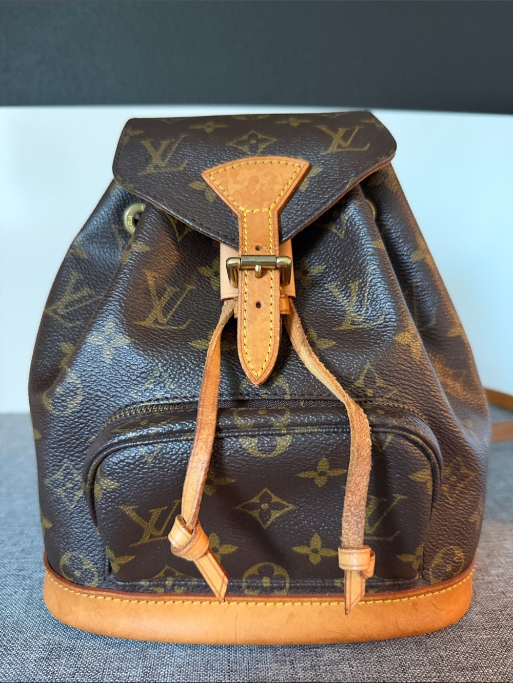 LOUIS VUITTON MONTSOURIS PM BACKPACK